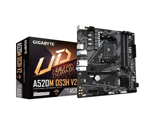 Материнская плата Gigabyte A520M DS3H V2 (AM4) Материнская плата Gigabyte A520M DS3H V2 (AM4)