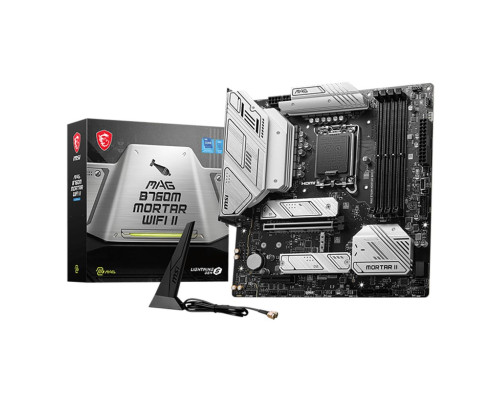Материнская плата MSI MAG B760M MORTAR WIFI II (LGA1700) Материнская плата MSI MAG B760M MORTAR WIFI II (LGA1700)