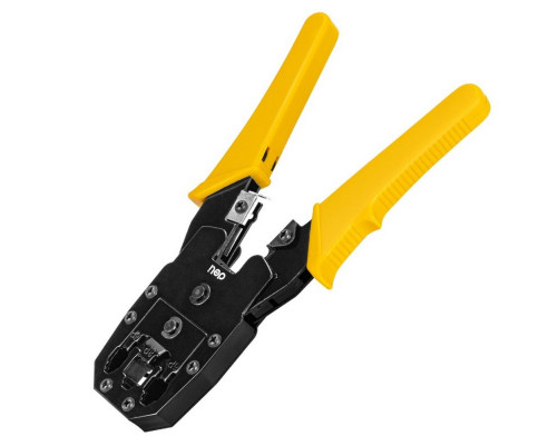 Обжимные клещи Deli DL2468C 8P(RJ-45), 6P(RJ-14 и RJ-12), 4P(RJ-9)  200мм