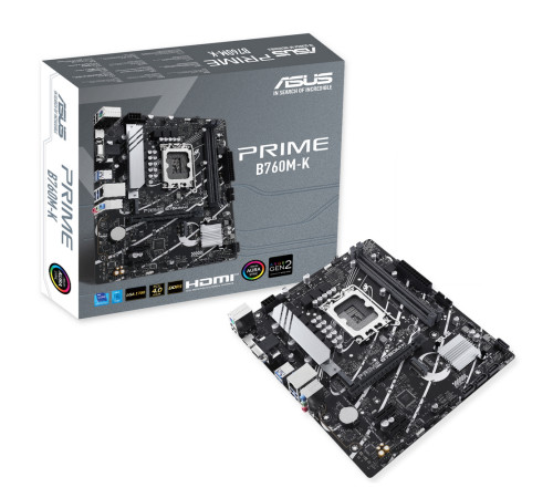 Материнская плата ASUS PRIME B760M-K (LGA1700) RTL