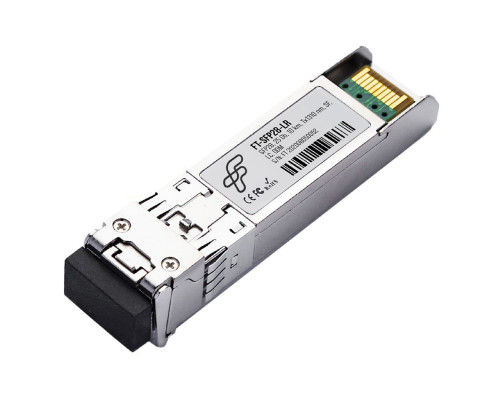 Трансивер Fibertrade FT-SFP28-LR, 25G, SFP28, LC SMF 10km, 1310nm DFB laser, (прошивка Intel), OEM, Fibertrade (597015) Трансивер Fibertrade FT-SFP28-LR, 25G, SFP28, LC SMF 10km, 1310nm DFB laser, (прошивка Intel), OEM, Fibertrade (597015)
