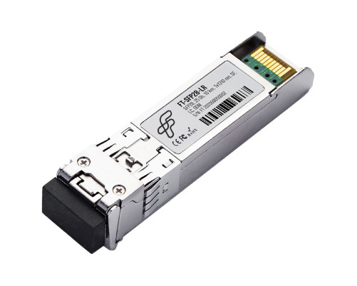 Трансивер Fibertrade FT-SFP28-LR, 25G, SFP28, LC SMF 10km, 1310nm DFB laser, (прошивка Mellanox),OEM, Fibertrade (597015)