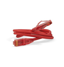 Патч-корд Hyperline U/UTP, Cat.5е, LSZH, 5 м, красный