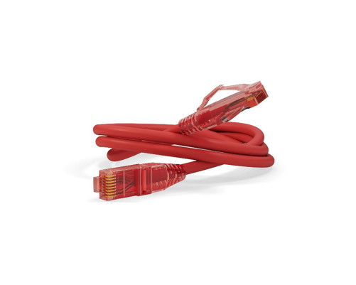 Патч-корд Hyperline U/UTP, Cat.5е, LSZH, 5 м, красный Патч-корд Hyperline U/UTP, Cat.5е, LSZH, 5 м, красный
