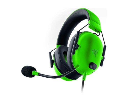 Гарнитура проводная Razer BlackShark V2 X, зеленый/черный Гарнитура проводная Razer BlackShark V2 X, зеленый/черный