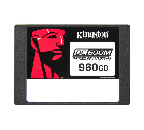 Твердотельный накопитель Kingston Enterprise DC600M, 960GB, 2.5"