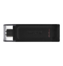 USB накопитель Kingston 64Gb USB 3.2 DataTraveler 70 USB Type-C