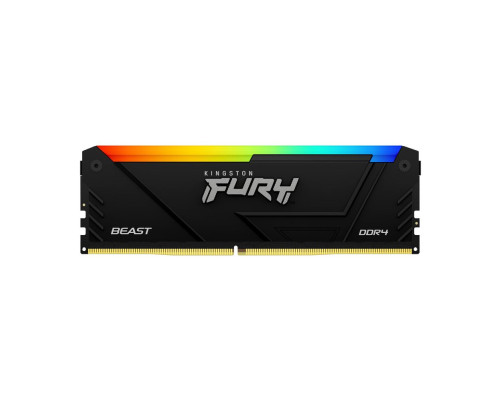 Модуль оперативной памяти Kingston 32GB DDR4-3600 FURY Beast RGB KF436C18BB2A/32 Модуль оперативной памяти Kingston 32GB DDR4-3600 FURY Beast RGB KF436C18BB2A/32