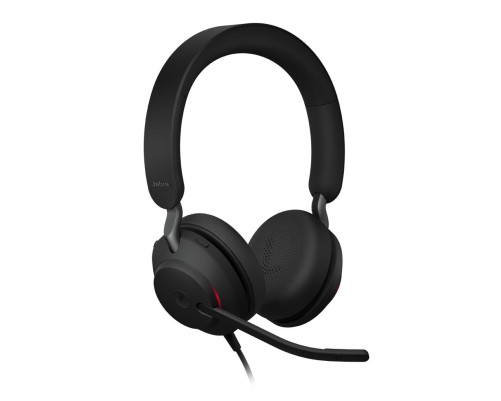 Гарнитура проводная Jabra Evolve2 40 SE, черный Гарнитура проводная Jabra Evolve2 40 SE, черный