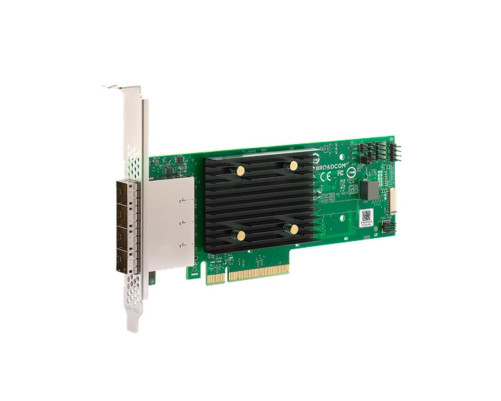 HBA-адаптер Broadcom 9500-16e SGL (03-50075-00003) HBA-адаптер Broadcom 9500-16e SGL (03-50075-00003)