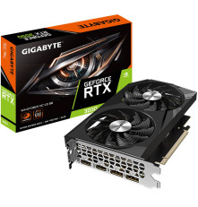 Видеокарта Gigabyte RTX3050 WINDFORCE OC V2 8GB, GDDR6/128-bit