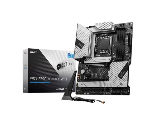Материнская плата MSI PRO Z790-A MAX WIFI Z790 (LGA1700) RTL Материнская плата MSI PRO Z790-A MAX WIFI Z790 (LGA1700) RTL