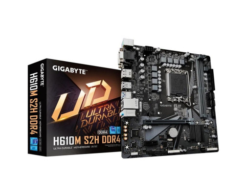 Материнская плата Gigabyte H610M S2H V3 DDR4 (LGA1700) Материнская плата Gigabyte H610M S2H V3 DDR4 (LGA1700)