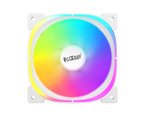 Вентилятор для корпуса PCCooler EF120 ARGB W, белый