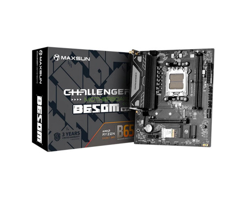 Материнская плата Maxsun MS-Challenger B650M WIFI V1/V2 (AM5) Материнская плата Maxsun MS-Challenger B650M WIFI V1/V2 (AM5)