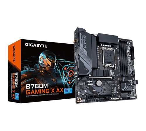 Материнская плата Gigabyte B760M GAMING X AX (LGA1700)