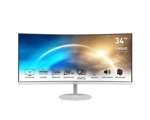 Монитор MSI PRO MP341CQW (34") Монитор MSI PRO MP341CQW (34")