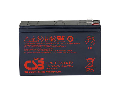Аккумуляторная батарея CSB UPS123606 F2 Аккумуляторная батарея CSB UPS123606 F2