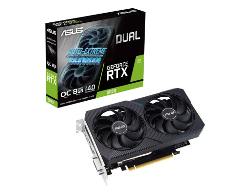 Видеокарта ASUS DUAL-RTX3050-O8G-V2 8GB, GDDR6/128-bit