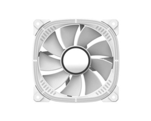 Вентилятор для корпуса ALSEYE Luna-120-W-R, белый