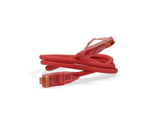 Патч-корд Hyperline U/UTP, Cat.5e, LSZH, 2 м, красный Патч-корд Hyperline U/UTP, Cat.5e, LSZH, 2 м, красный