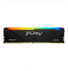 Модуль оперативной памяти Kingston 32GB DDR4 3200MHz DIMM FURY Beast Black RGB XMP CL16, 1.35V 288-pin Non-ECC