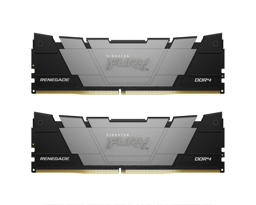 Модуль оперативной памяти Kingston 16GB KF432C16RB2K2/16 DDR4 3200 DIMM FURY Renegade Black Gaming Memory Non-ECC, CL16,1.35V, Кит 2х8GB , RTL Модуль оперативной памяти Kingston 16GB KF432C16RB2K2/16 DDR4 3200 DIMM FURY Renegade Black Gaming Memory Non-ECC, CL16,1.35V, Кит 2х8GB , RTL
