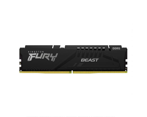Модуль оперативной памяти Kingston 8GB DDR5-5600 FURY Beast Black XMP KF556C40BB-8 Модуль оперативной памяти Kingston 8GB DDR5-5600 FURY Beast Black XMP KF556C40BB-8