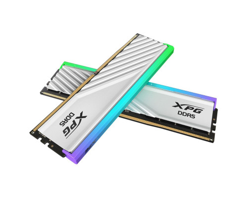 Модуль оперативной памяти ADATA XPG Lancer Blade RGB 32GB DDR5 6400 DIMM white kit 16*2, 1.4V, CL32-39-39
