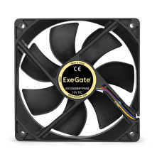 Вентилятор для корпуса ExeGate EX12025B4P-PWM, черный