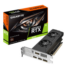 Видеокарта GIGABYTE GeForce RTX 3050 OC Low Profile 6G 6GB, GDDR6/96-bit