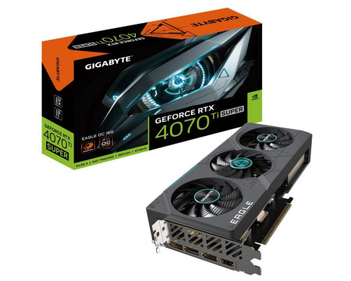 Видеокарта Gigabyte RTX4070Ti SUPER EAGLE OC 16GB, GDDR6X/256-bit