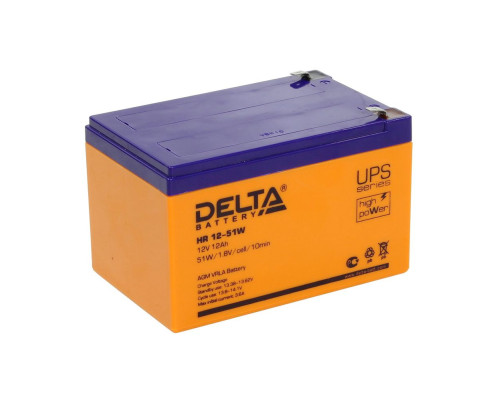 Аккумуляторная батарея Delta HR 12-51 W Аккумуляторная батарея Delta HR 12-51 W
