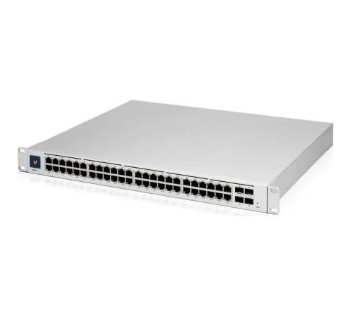 Коммутатор Ubiquiti USW-Pro-Max-48, серебристый