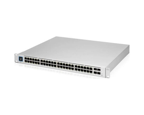 Коммутатор Ubiquiti USW-Pro-Max-48, серебристый Коммутатор Ubiquiti USW-Pro-Max-48, серебристый
