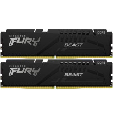 Модуль оперативной памяти Kingston 64GB FURY Beast Black XMP DDR5-5600Mhz (Kit of 2)