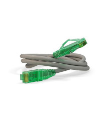 Патч-корд Hyperline U/UTP, Cat.6a, 10G, LSZH, 10 м, серый