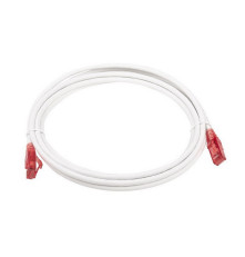 Патч-корд Hyperline U/UTP, Cat.5e, LSZH, 2 м, белый