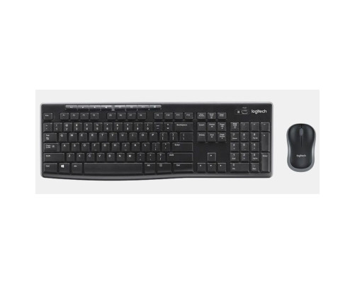 Комплект (клавиатура/мышь) беспроводной Logitech MK270, черный Комплект (клавиатура/мышь) беспроводной Logitech MK270, черный