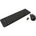 Комплект (клавиатура/мышь) беспроводной Logitech MK220 (USB, FM, keyboard:2xAAA, mouse:optical, 1000dpi, 3btn+Roll, 1xAA) Retail