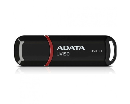 USB накопитель 64GB ADATA DashDrive UV150 USB 3.2 Gen 1, черный USB накопитель 64GB ADATA DashDrive UV150 USB 3.2 Gen 1, черный