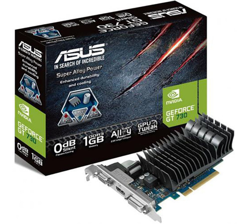 Видеокарта ASUS GT730 2GB, GDDR5/64-bit