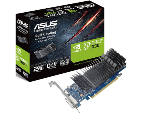 Видеокарта ASUS GT1030-SL-2G-BRK 2GB, GDDR5/64-bit Видеокарта ASUS GT1030-SL-2G-BRK 2GB, GDDR5/64-bit