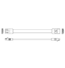 Кабель Advantech 1700018971 SATA 7P/SATA 7P, 0.15 м