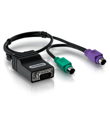KVM переключательTRENDnet TK-CAT5P, черный