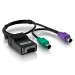 KVM переключательTRENDnet TK-CAT5P, черный