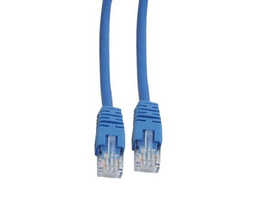 Патч-корд Cablexpert UTP кат.5e, 1 м, литой, многожильный, синий