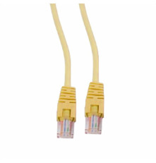 Патч-корд Cablexpert UTP кат.5e, 2 м, литой, многожильный, желтый