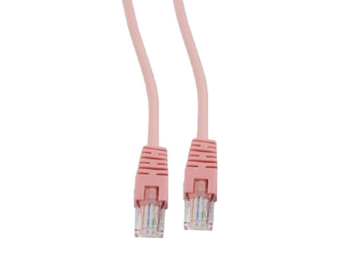 Патч-корд Cablexpert UTP кат.5e, 5 м, литой, многожильный, розовый Патч-корд Cablexpert UTP кат.5e, 5 м, литой, многожильный, розовый