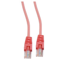 Патч-корд Cablexpert UTP кат.5e, 2 м, литой, многожильный, красный